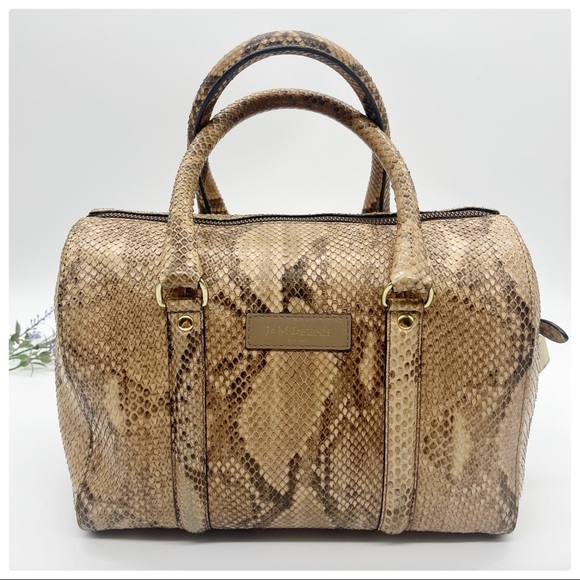 J&M DAVIDSON Python Boston Bag - Picture 3 of 17